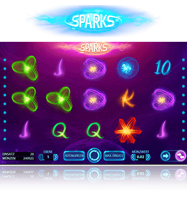 NetEnt Sparks Spiel