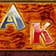 A, K